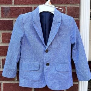 Chambray blazer